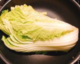 簡単★白菜1/4丸ごとにんにくオリーブ油作り方2写真