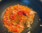 ズボラ飯:余り物のトマト缶パスタ作り方3写真