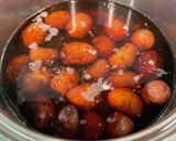 なめらか食感　極上スイーツ　栗の渋皮煮作り方13写真