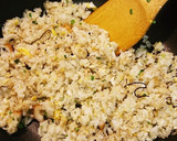 ちくわとしらすの焼き飯作り方4写真