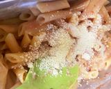 時短！揚げ野菜入りトマトクリームペンネ　作り方5写真