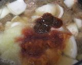 りんごとセロリで牛すじシチュー作り方8写真