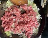 餃子の皮で和風肉味噌カルツォーネ作り方3写真