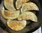 餃子の皮で和風肉味噌カルツォーネ作り方14写真