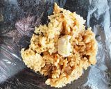 味ご飯の残りde肉巻きおにぎり*°作り方1写真