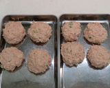 全粒粉で糖質オフ☆蓮根入り豆腐ハンバーグ作り方3写真