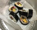 冷えた太巻きが復活「カンタン蒸し寿司」作り方2写真