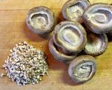 しいたけの鶏つくね作り方1写真