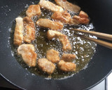 豚と蓮根とキャベツで和風酢豚風作り方4写真