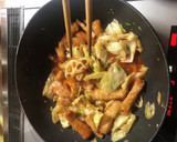 豚と蓮根とキャベツで和風酢豚風作り方8写真