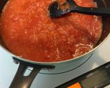 バジルとモッツァレラのトマトソースパスタ作り方5写真