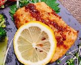 かじきの醤油麹バターレモンソース焼き作り方2写真