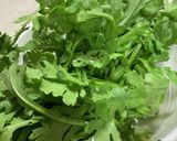 春菊の海苔サラダ(黒酢ドレッシング和え)作り方1写真
