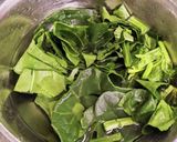 ★お弁当★ほうれん草の卵あえ作り方1写真