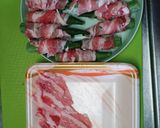 お弁当★オクラ豚バラ巻き★ポン酢ダレ作り方2写真