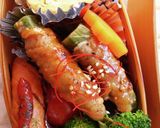 お弁当★オクラ豚バラ巻き★ポン酢ダレ作り方10写真