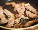 フライパンで！ほうれん草ベーコンエッグ♪作り方2写真
