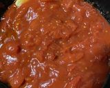 煮込みハンバーグ　トマトマスタードソース作り方3写真