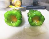 丸ごとピーマンの卵詰め作り方3写真