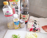 豚コマで和風焼きうどん作り方1写真