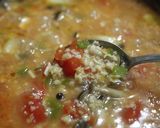 お腹に優しいオートミールのトマトスープ作り方4写真