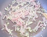 ニンニクたっぷりベーコントマトパスタ作り方1写真