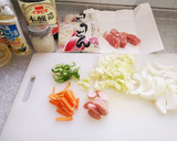 豚コマで和風焼きうどん作り方2写真