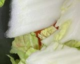 コツ：鍋に入れる白菜はそぎ切り作り方3写真
