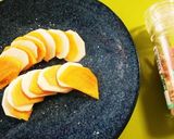 柿とかぶのカルパッチョ風～ブルサンソース作り方2写真