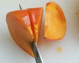 熟した柿の剥き方＆お手軽な食べ方作り方5写真