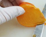 熟した柿の剥き方＆お手軽な食べ方作り方6写真
