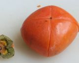 熟した柿の剥き方＆お手軽な食べ方作り方4写真