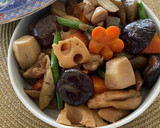 基本の筑前煮(おせちの参の重にも)作り方28写真