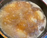 節約料理♡手羽元とゆで卵の炊き合わせ作り方3写真