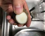 簡単○さといもとひき肉の煮たやつ作り方4写真