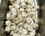簡単○さといもとひき肉の煮たやつ作り方12写真