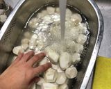 簡単○さといもとひき肉の煮たやつ作り方13写真