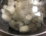 簡単○さといもとひき肉の煮たやつ作り方20写真