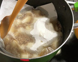 簡単○さといもとひき肉の煮たやつ作り方37写真