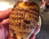 レンジで時短　焼き里芋作り方2写真