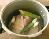 圧力なべで、柔らか煮豚作り方2写真