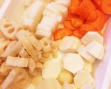 根菜の味噌汁作り方1写真