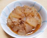 だし薫る♪冬瓜と削り節の含め煮作り方7写真