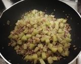 ブラジル定番料理！ハヤトウリのひき肉炒め作り方3写真