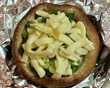 肉厚しいたけのマヨ＆チーズ焼き作り方2写真