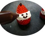 クリスマス☆苺のデコレーションアレンジ③作り方3写真