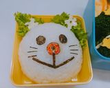 ドラえもん ロボット雪だるま キャラ弁作り方4写真