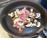 ベーコンと高菜の和風ペペロンチーノ作り方1写真