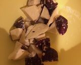 我が家の大学芋（高校お弁当）作り方1写真