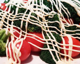 簡単ブロッコリーとトマトのトースター焼き作り方3写真